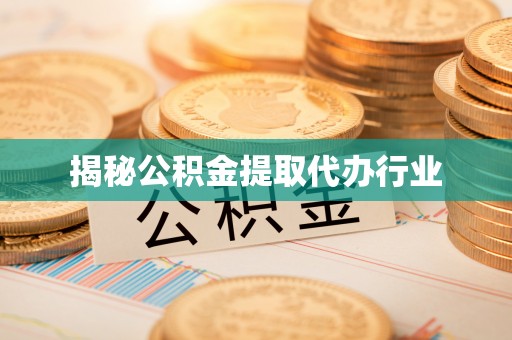 碌曲揭秘公积金提取代办行业